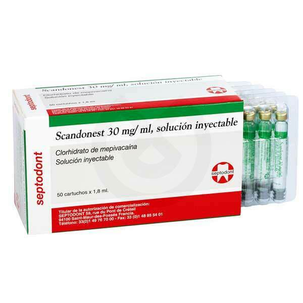 Scandonest 3% - Thuốc tiêm tê Nha khoa - Nhà phân phối chính hãng -