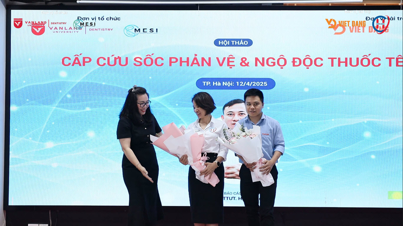CẤP CỨU SỐC PHẢN VỆ & NGỘ ĐỘC THUỐC TÊ