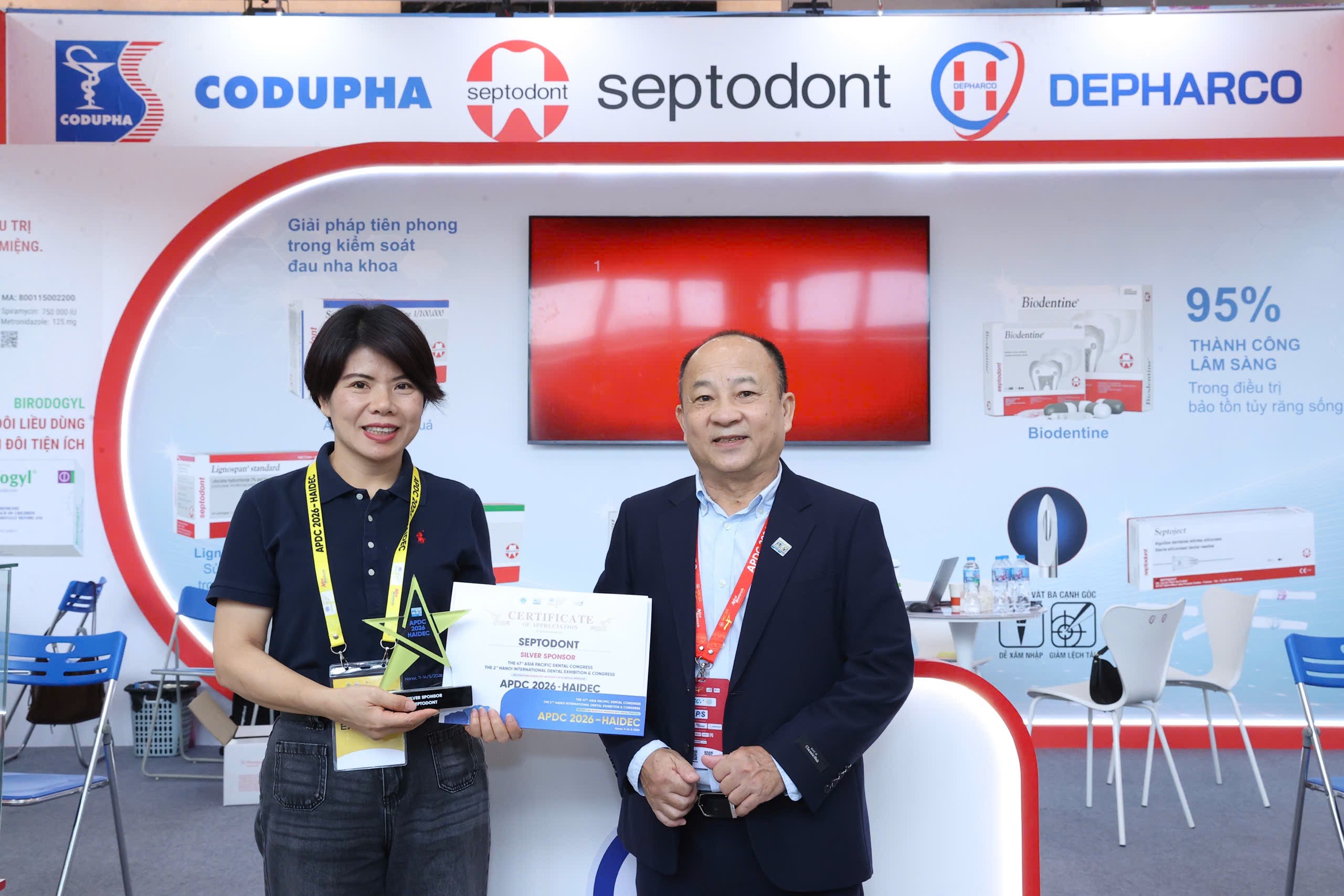 Dược Hoàn Cầu nhà tài trợ bạc tại HAIDEC 2026